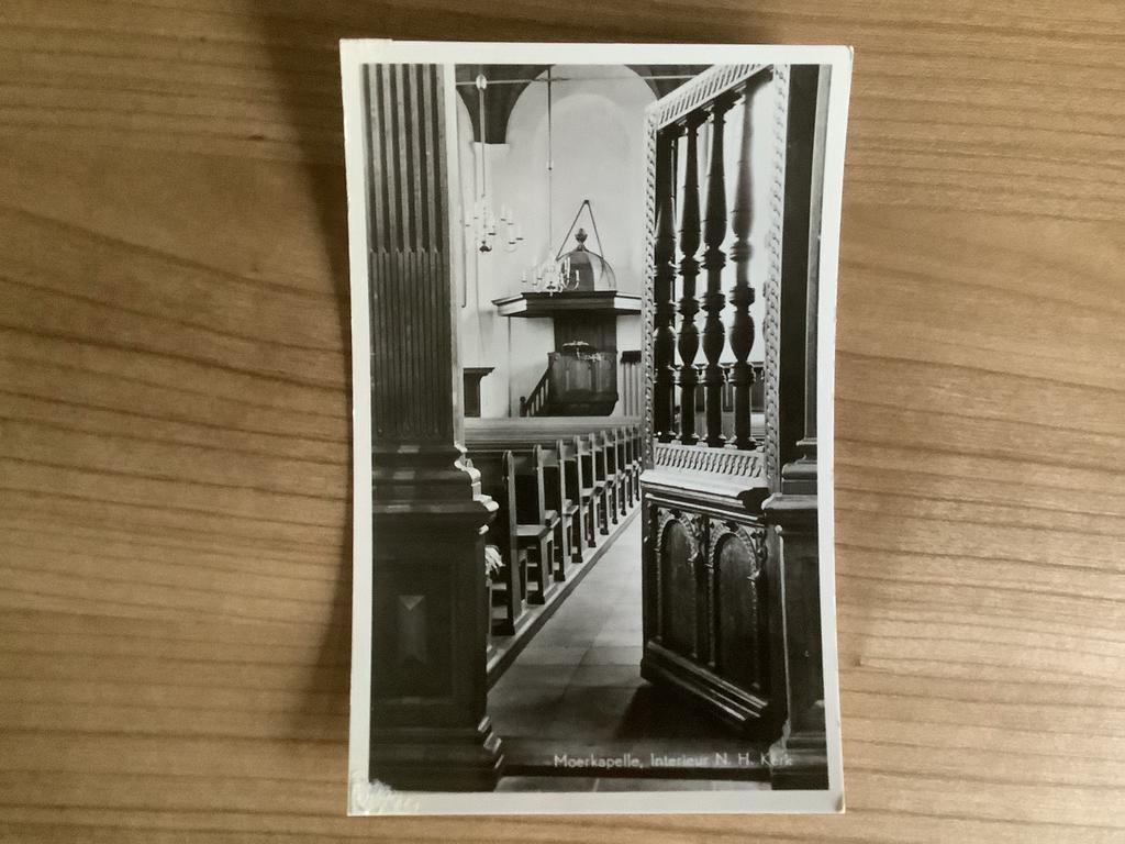 ansichtkaart Moerkapelle, Verzamelen, Ansichtkaarten | Nederland, Ophalen of Verzenden, Ongelopen