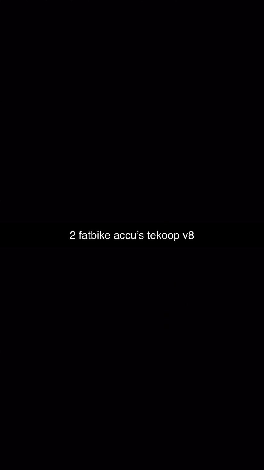 Fatbike accus v8, Eén persoon, Cadeaubon
