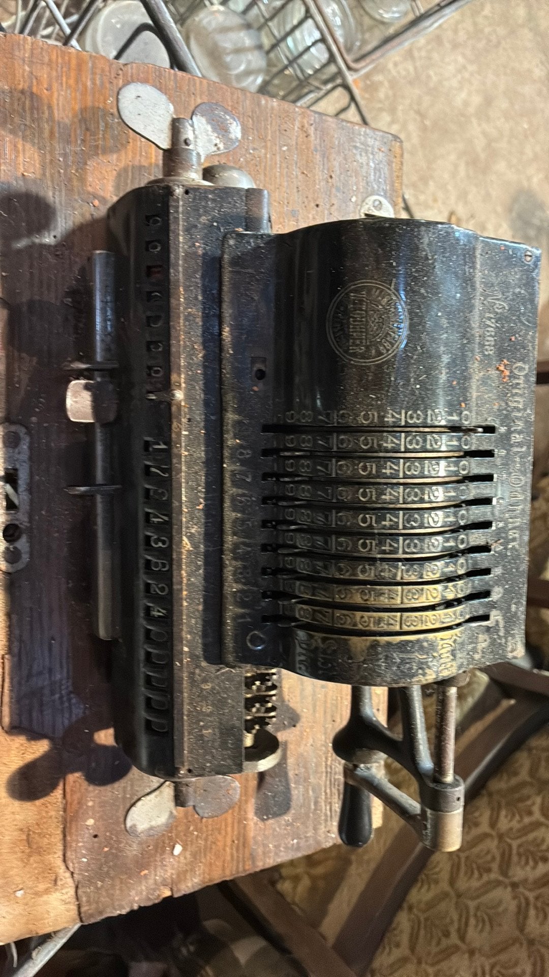 Reken machine, Ophalen