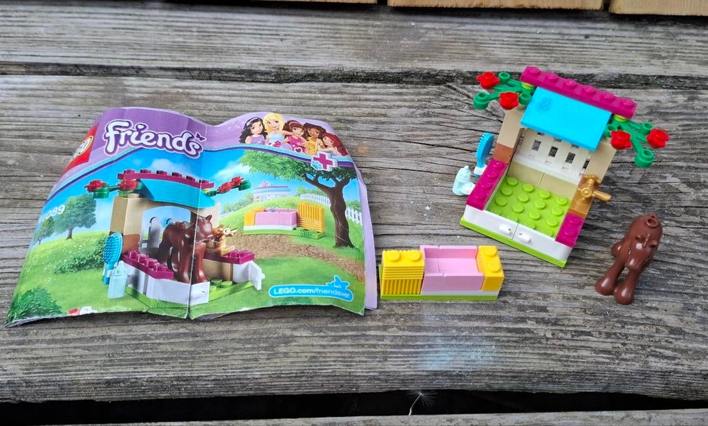 Lego Friends 41089 Paardenstal met paard en instructieboekje, Gebruikt, Lego, Compleet, Friends