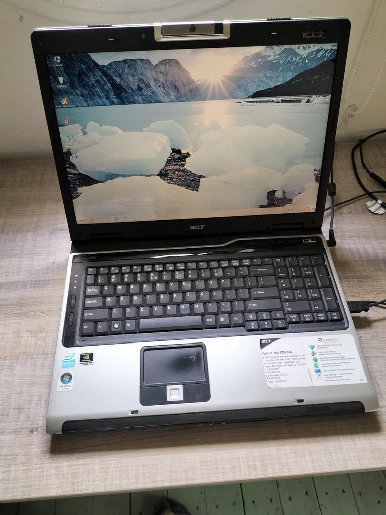 Acer Aspire 9411ZWSMi laptop voor de liefhebber, Ophalen of Verzenden, 17 inch of meer, 2 tot 3 Ghz, HDD