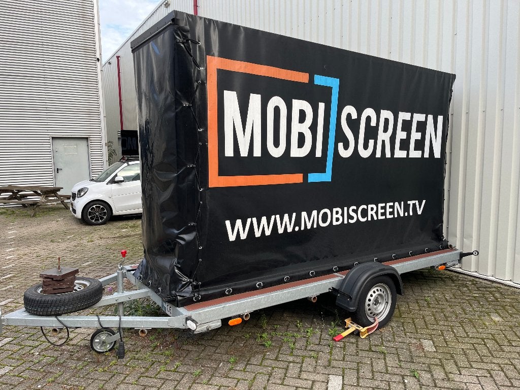 Led video scherm op mobile, Ophalen of Verzenden, Zo goed als nieuw, Info@mobiscreen.tv, Screen Led