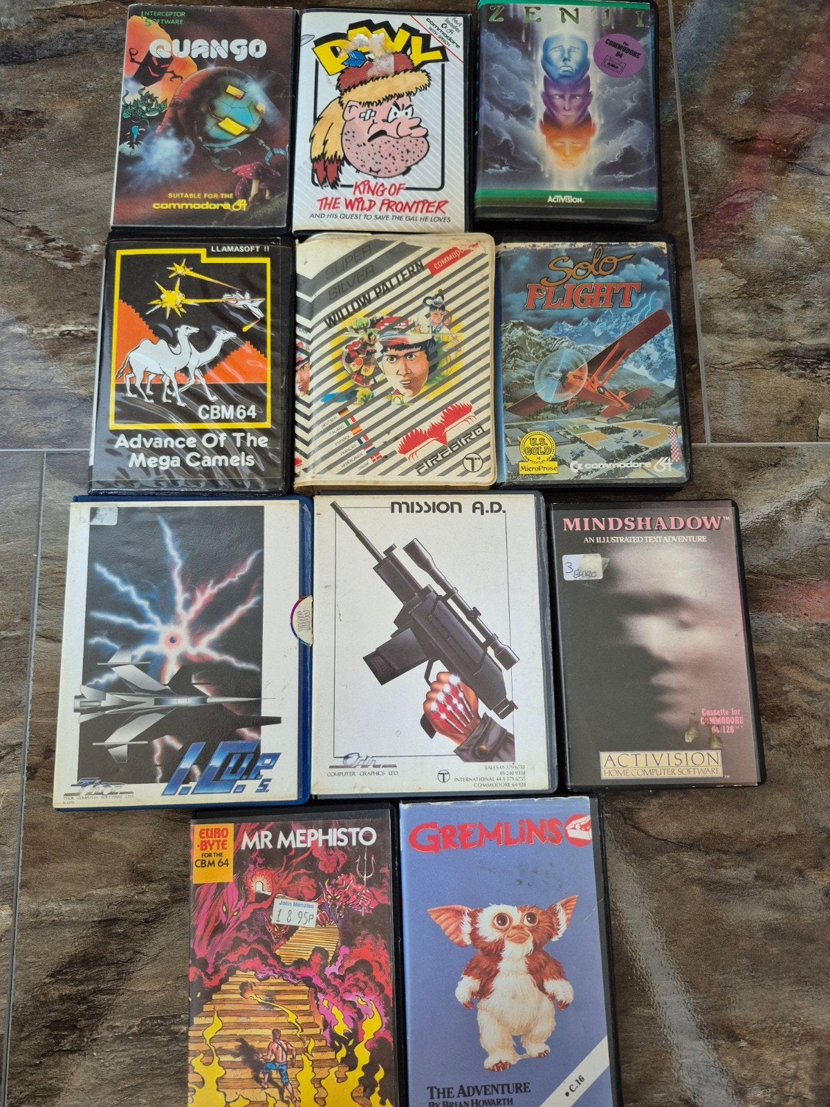 Vintage Commodore 64 Spellen Collectie - Diverse Titels, Gebruikt, Overige genres, 1 speler, Ophalen of Verzenden