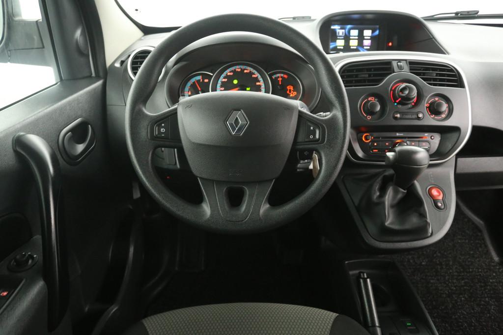 Renault Kangoo Z.E. Huur Accu | SOH 95% | Airco | Cruise | C, Schuifdeur, Stof, Gebruikt, 375 kg
