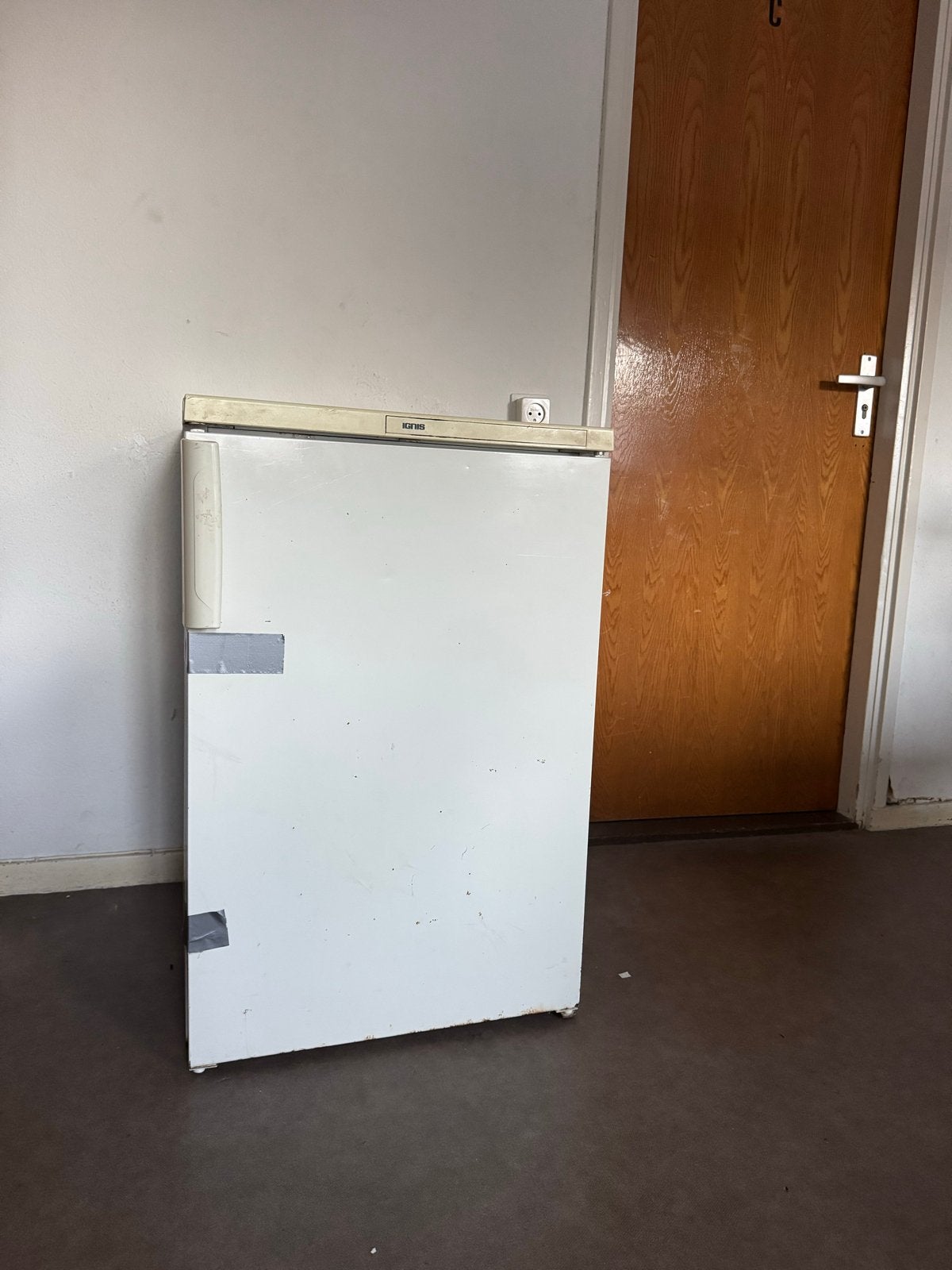 Fridge - half size - GRATIS, Gebruikt, 75 tot 100 liter, 45 tot 60 cm, Met vriesvak