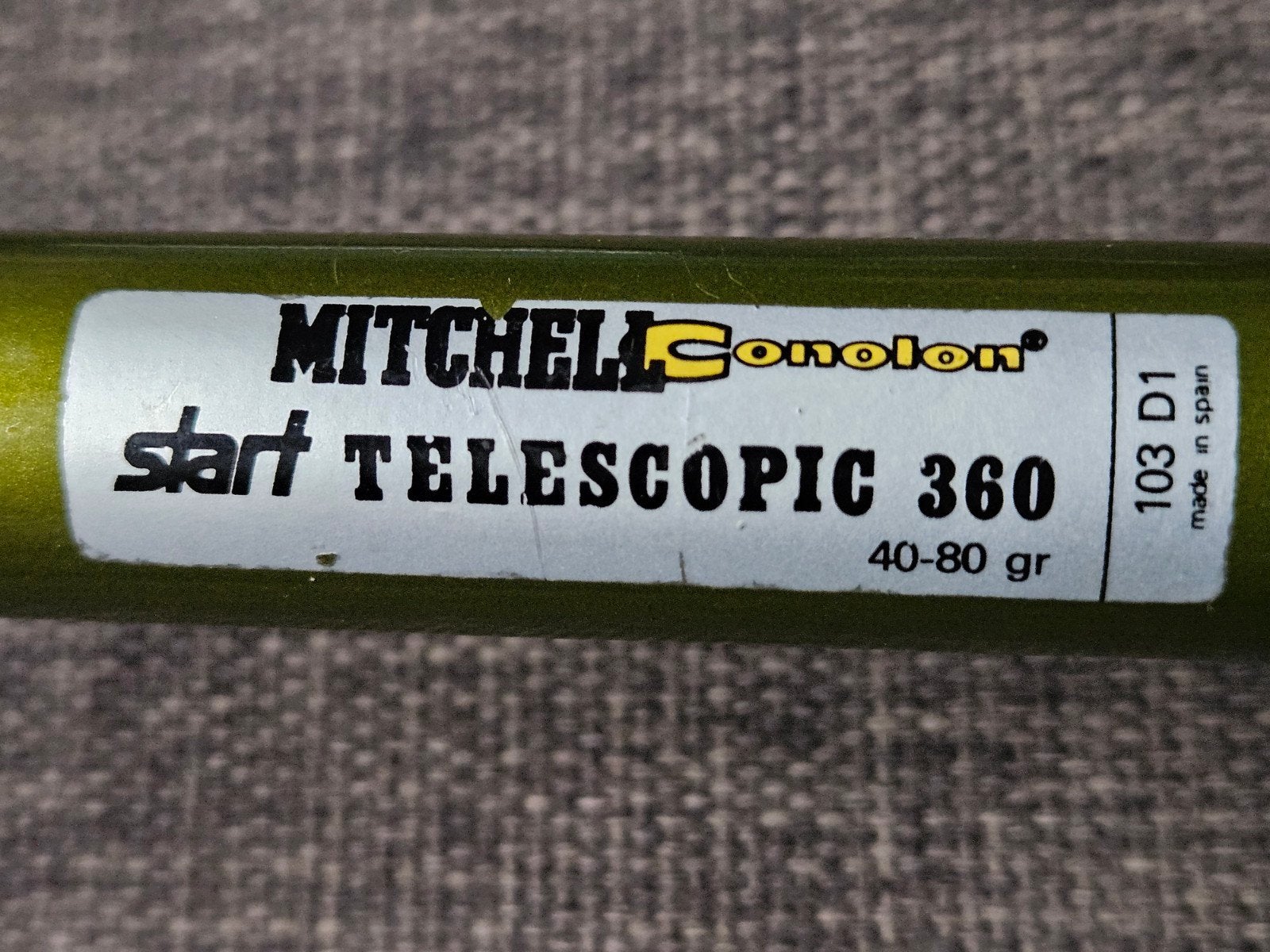 mitchell telescoop hengel, Ophalen, Werphengel