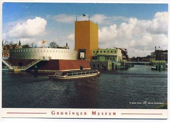 Groningen - Groninger Museum, Ophalen of Verzenden, Gelopen, Groningen