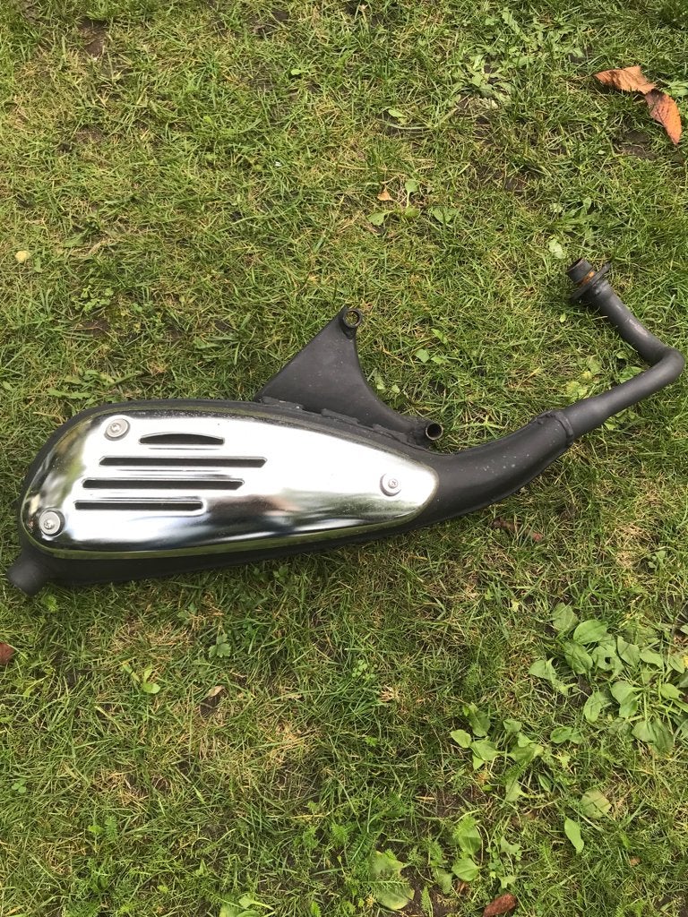 Uitlaat Vespa S Sprint Primavera 4T 3V Euro4 Met Hitteschild, Ophalen of Verzenden, Zo goed als nieuw, Uitlaat, Vespa