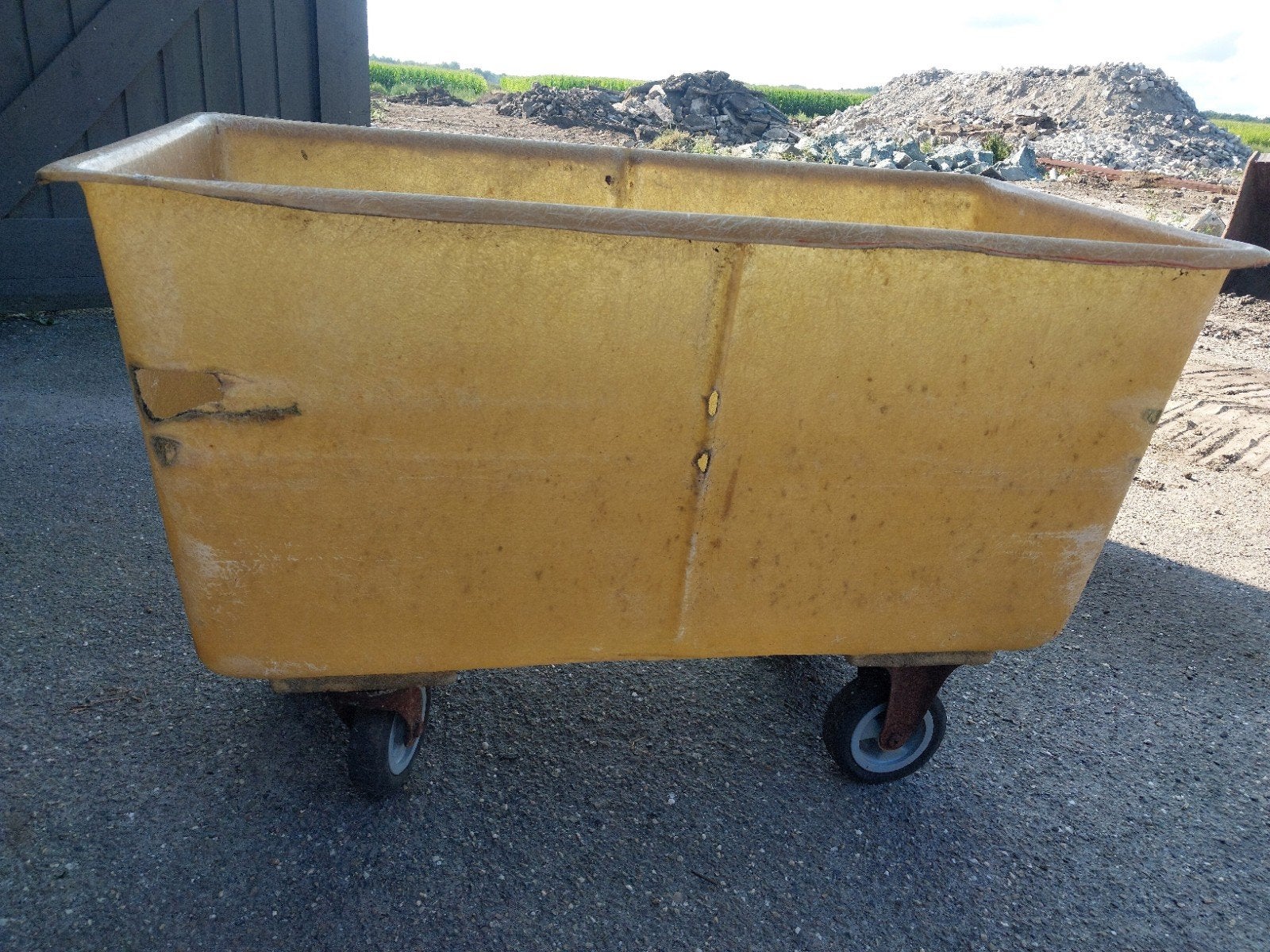 polyester voer/zaagsel kar, Dieren en Toebehoren, Overige Dieren-accessoires, Ophalen