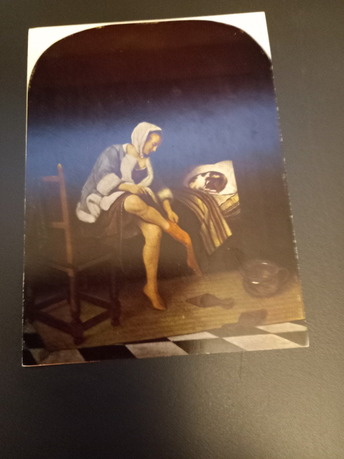 Kunstkaart Jan Steen  Morgen  Toilet., Verzenden, Ongelopen, Sterren en Beroemdheden