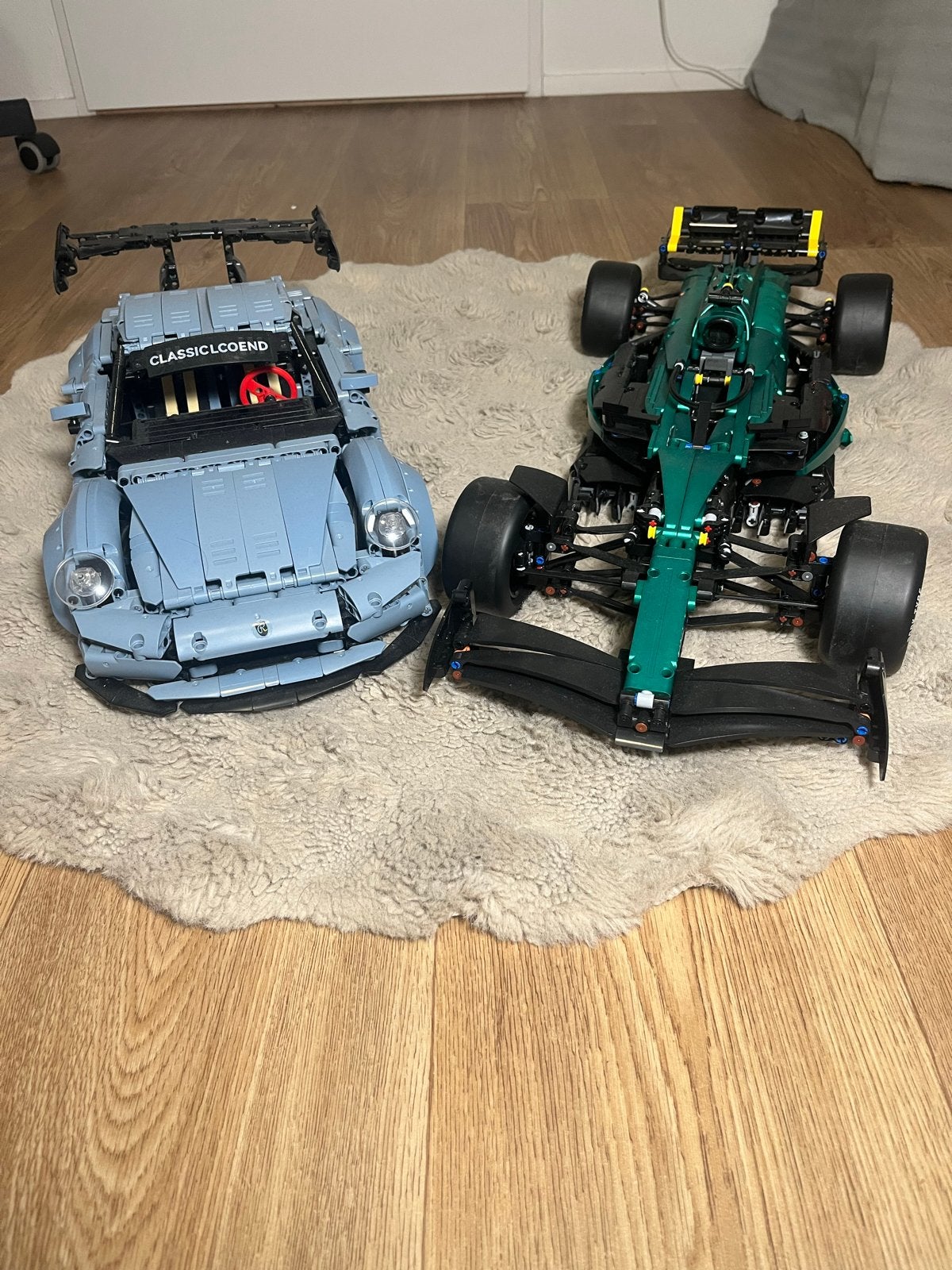 Niet-Lego Formule 1 en Porsche model voor display, Ophalen of Verzenden, Gebruikt, Overige merken