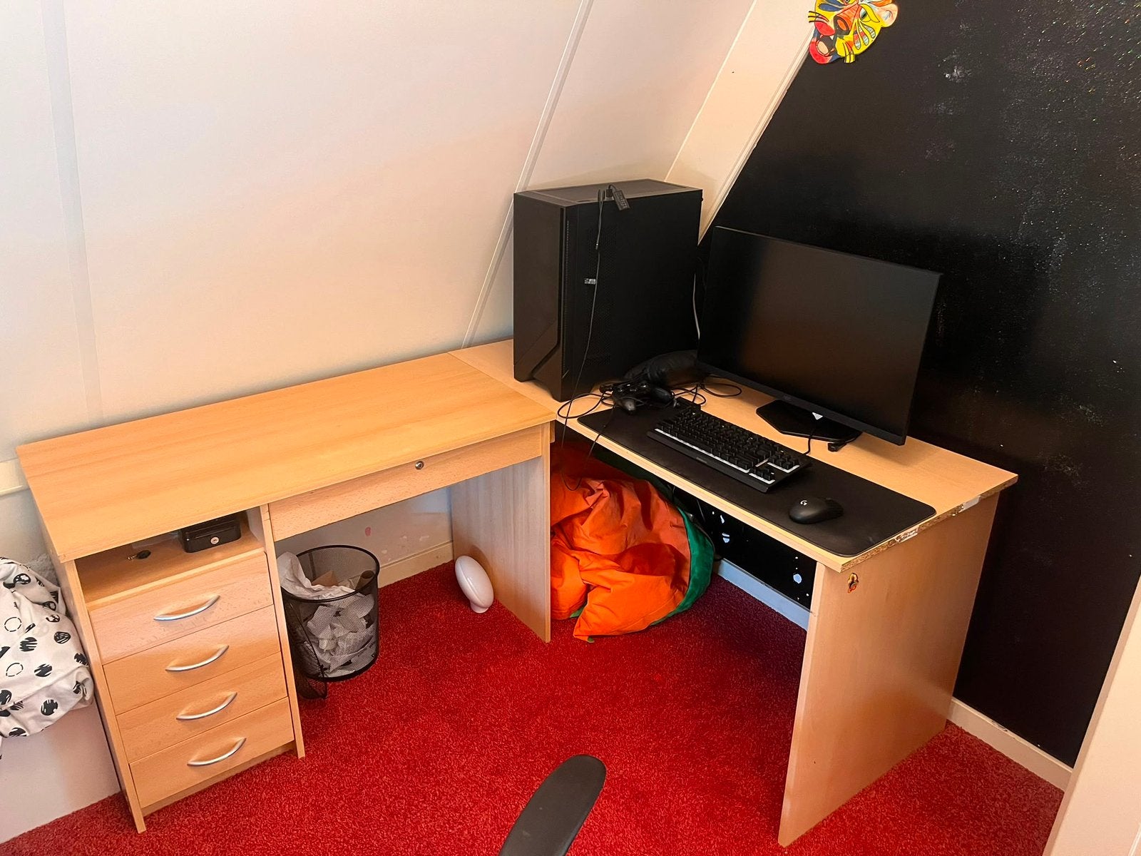 Hoek bureau, Ophalen, Gebruikt