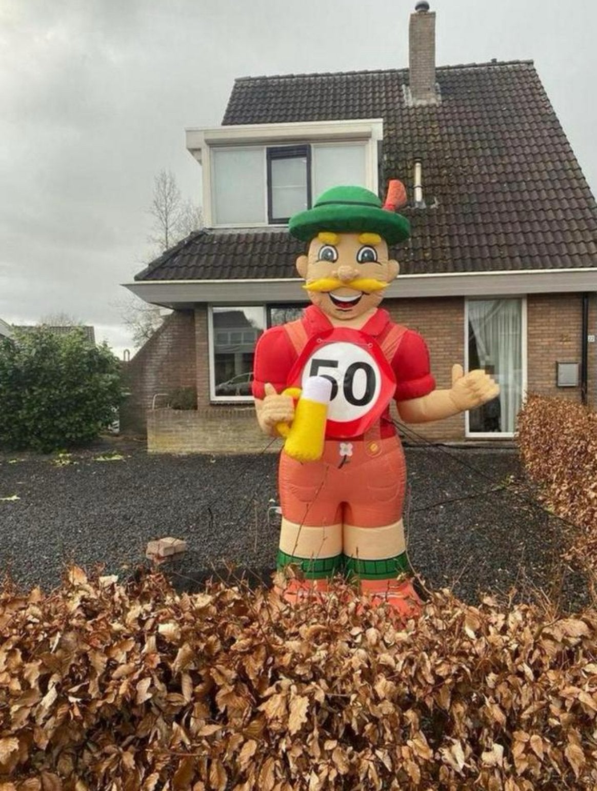 Tiroler abraham te huur FUNLUCHT Beilen 0613808090, Ophalen, Zo goed als nieuw, Abraham of Sarah