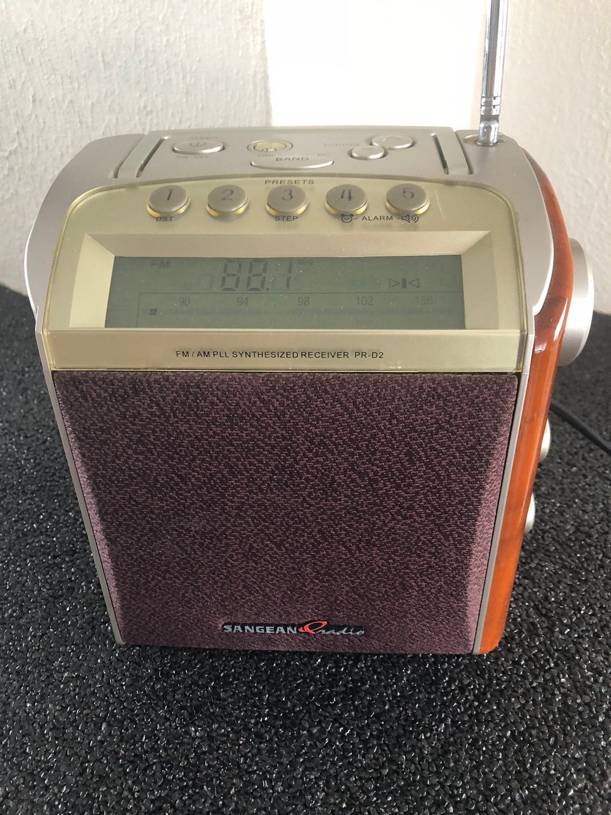 Vintage | Sangean Radio | 52007081 | voeding & batterijen, Ophalen of Verzenden, Gebruikt, Radio