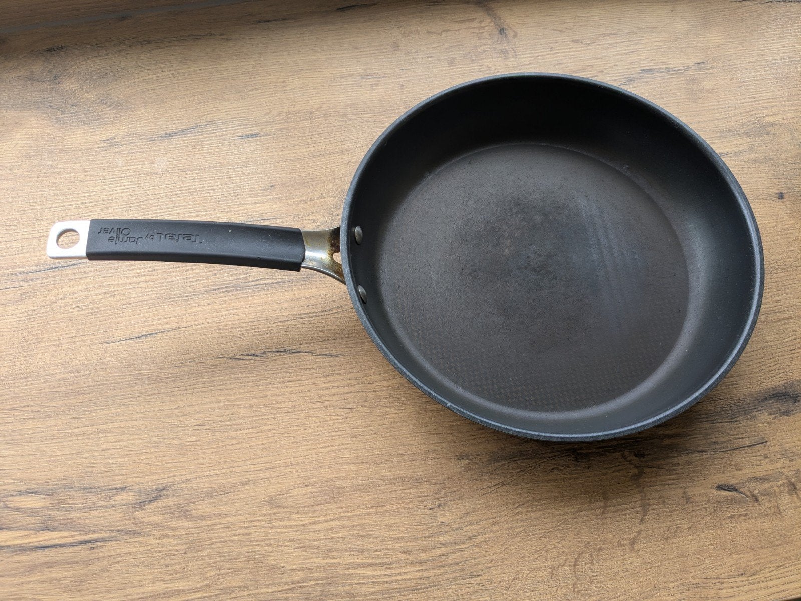 Jamie Oliver by Tefal Koekenpan 28cm - Inductie, Ophalen, Koekenpan, Rvs, Antiaanbaklaag