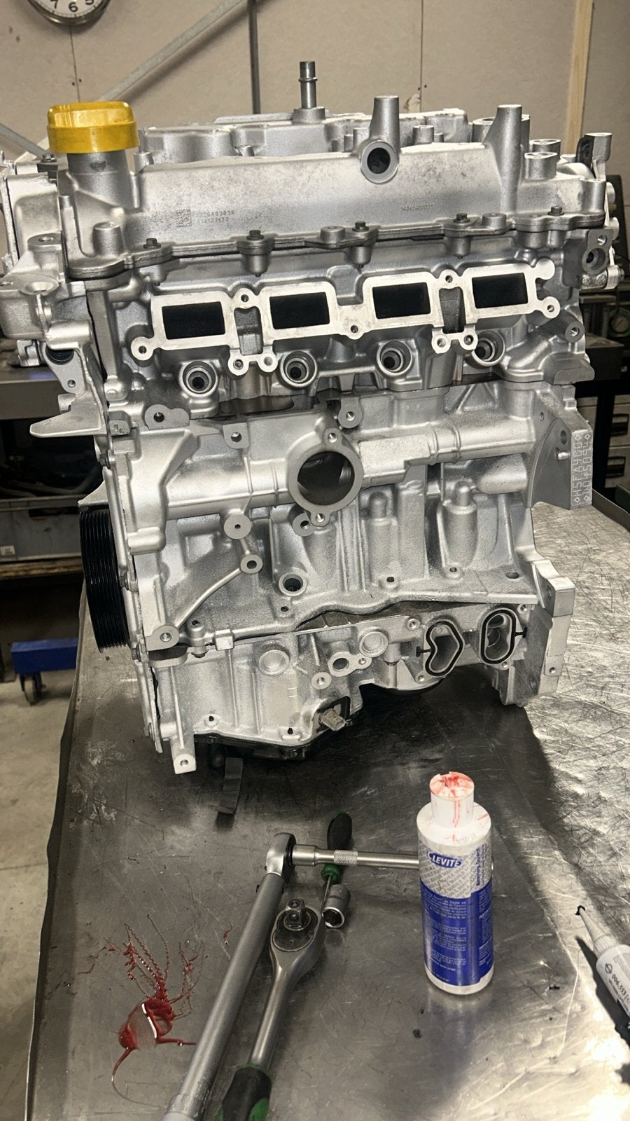 H5F Motorblok Renault - Gereviseerd, Auto-onderdelen, Ophalen, Gereviseerd, Renault