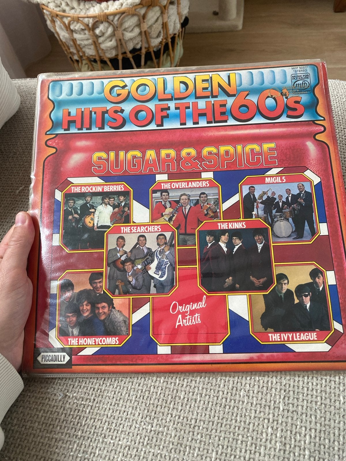 Golden Hits of the 60s - Sugar & Spice LP, LP, Gebruikt, Pop, Ophalen of Verzenden