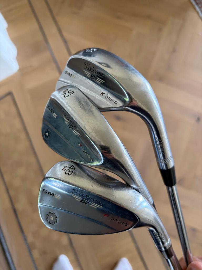 Titleist SM6 Vokey Design Wedges - Set van 3, Ophalen of Verzenden, Gebruikt, Club, Overige merken