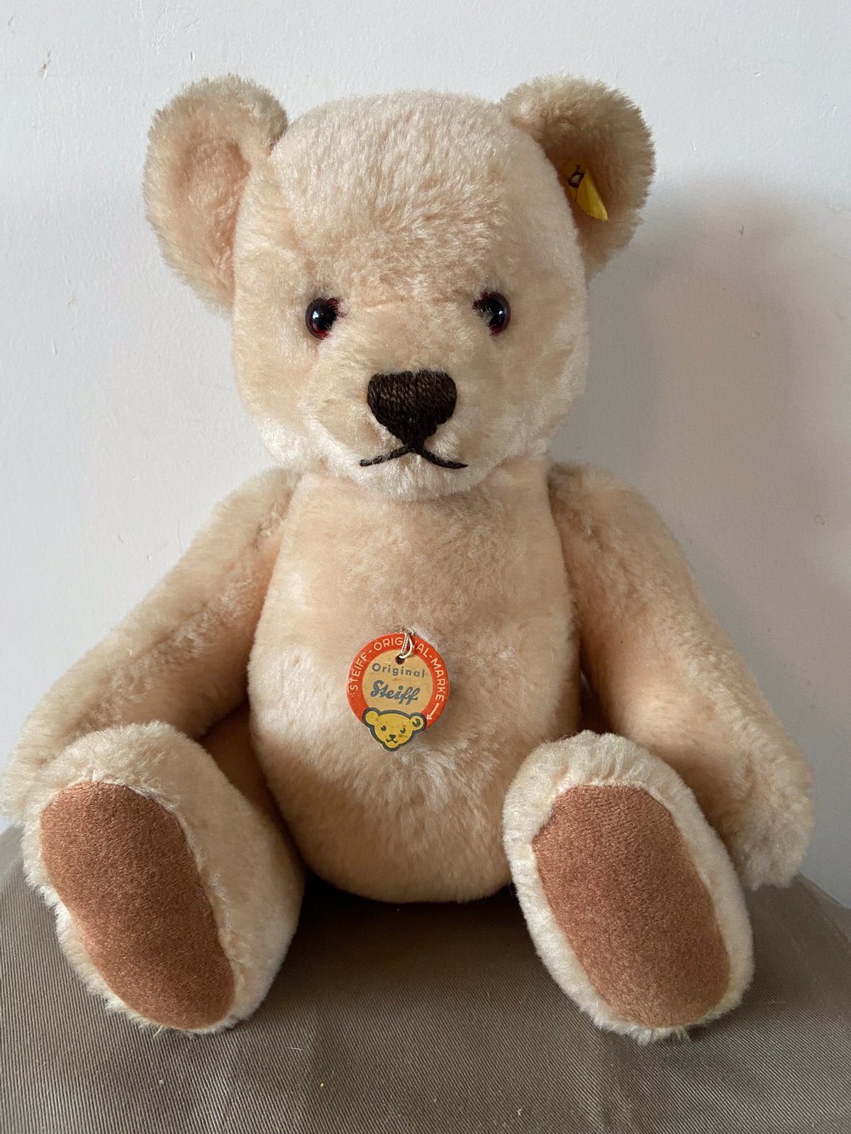 Steiff Original Teddybeer  Petsy 0230/38, Ophalen of Verzenden, Zo goed als nieuw, Stoffen beer, Steiff