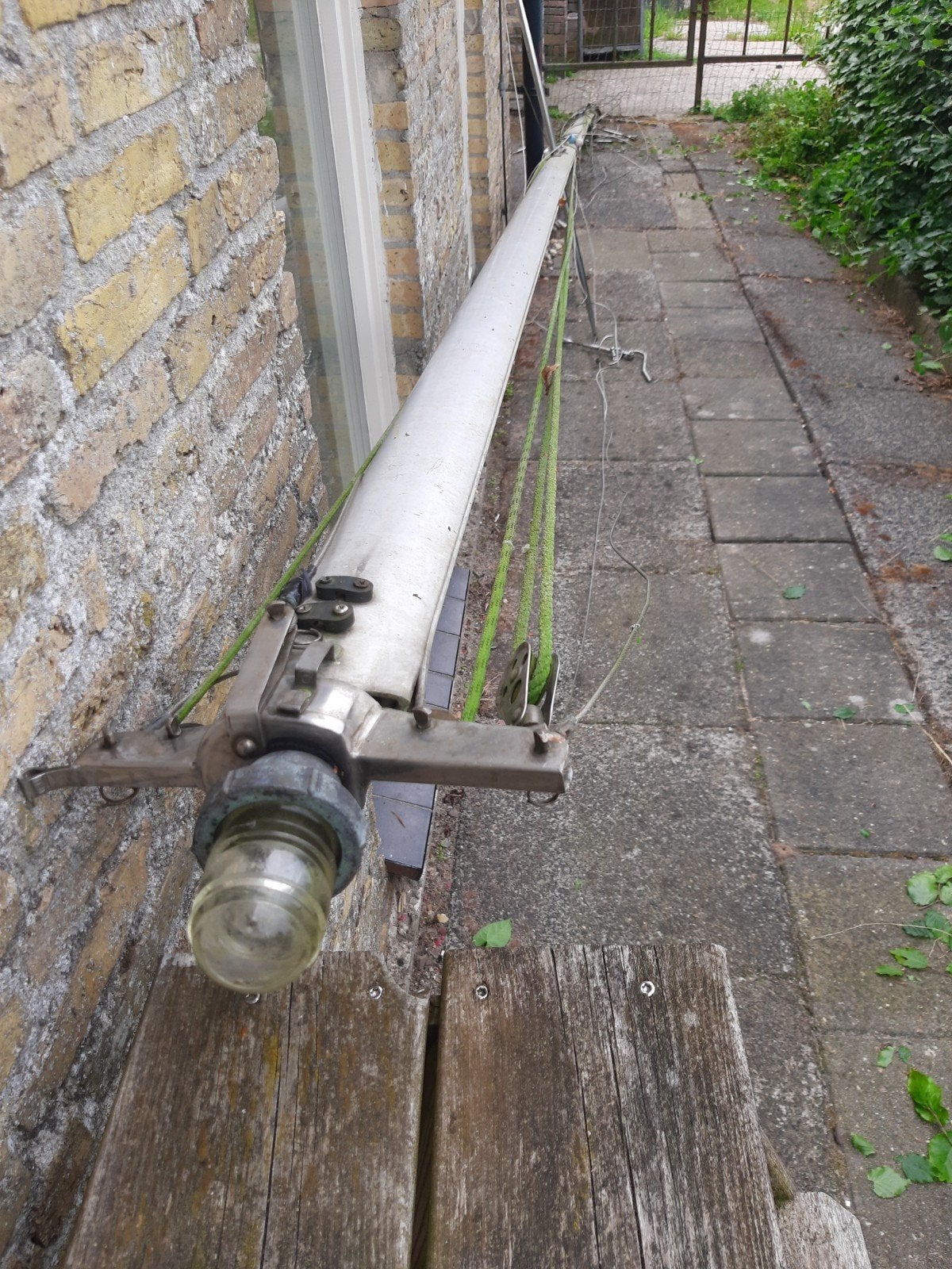 Aluminium mast voor zeilboot lengte 7 meter, Ophalen of Verzenden, Minder dan 15 m²