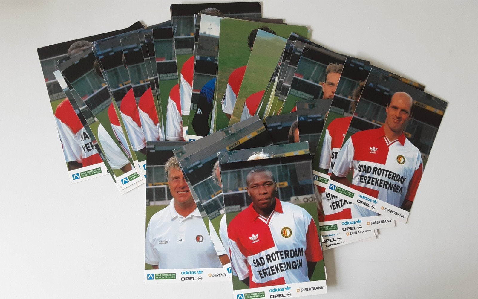 Feyenoord Spelerskaarten - 90er jaren, Verzamelen, Ophalen of Verzenden, Gebruikt, Feyenoord, Spelerskaart
