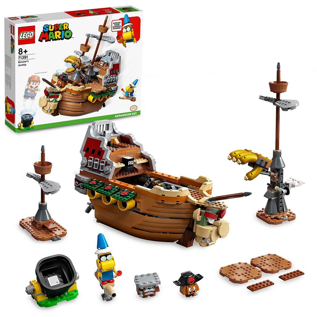 Lego 71391 mario bowser’s airship NIEUW ONGEOPEND luchtschip, Ophalen of Verzenden, Nieuw