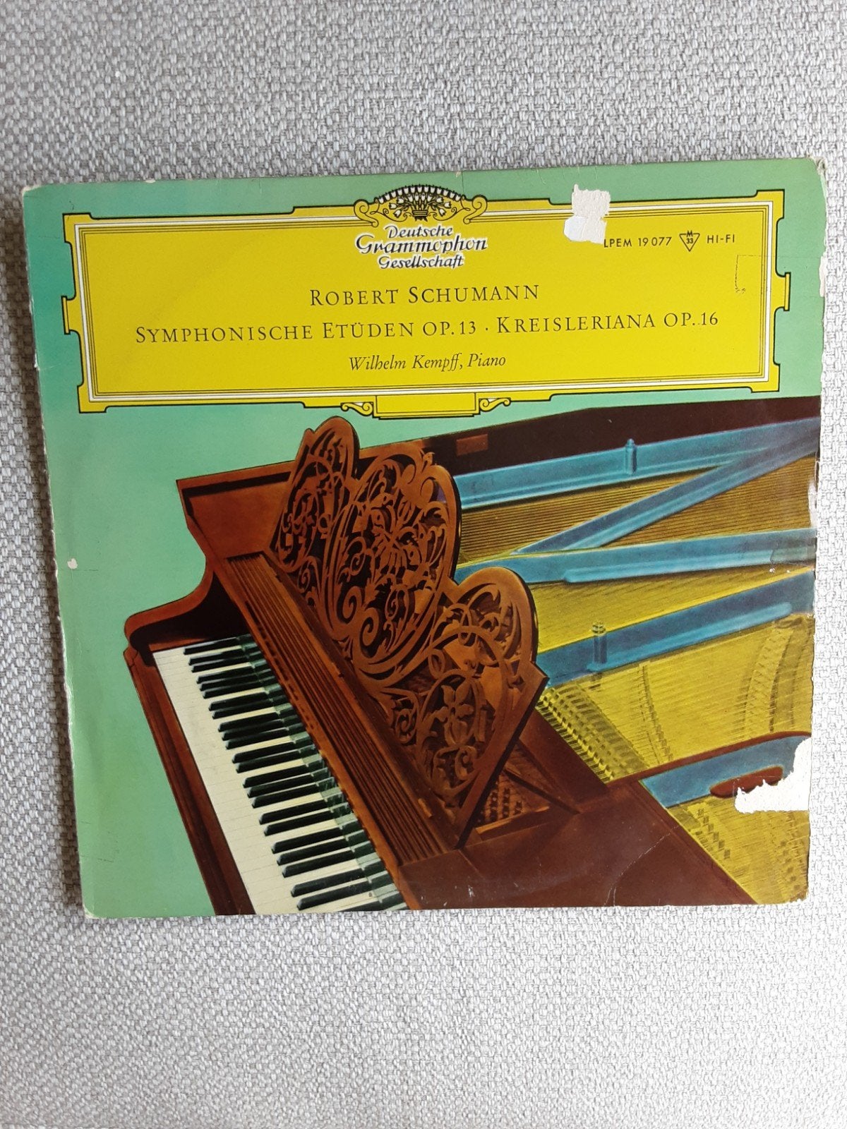 Schumann  Wilhelm Kempff, Ophalen of Verzenden, Romantiek, Gebruikt, Overige formaten