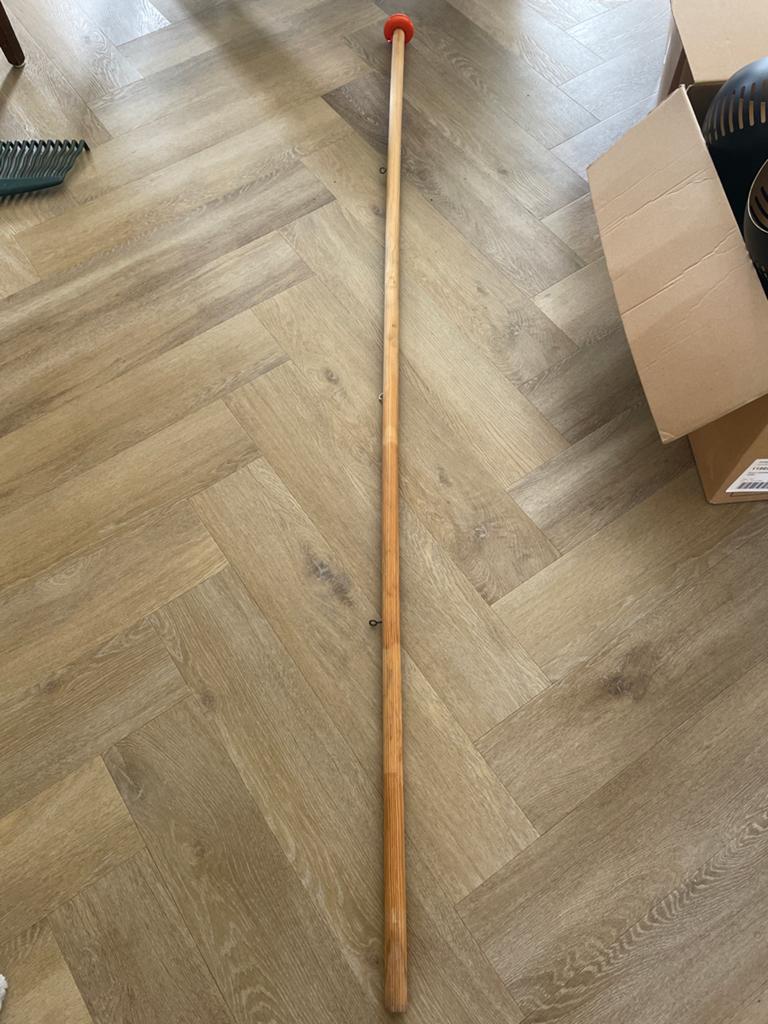 Vlaggenstok hout, Diversen, Ophalen