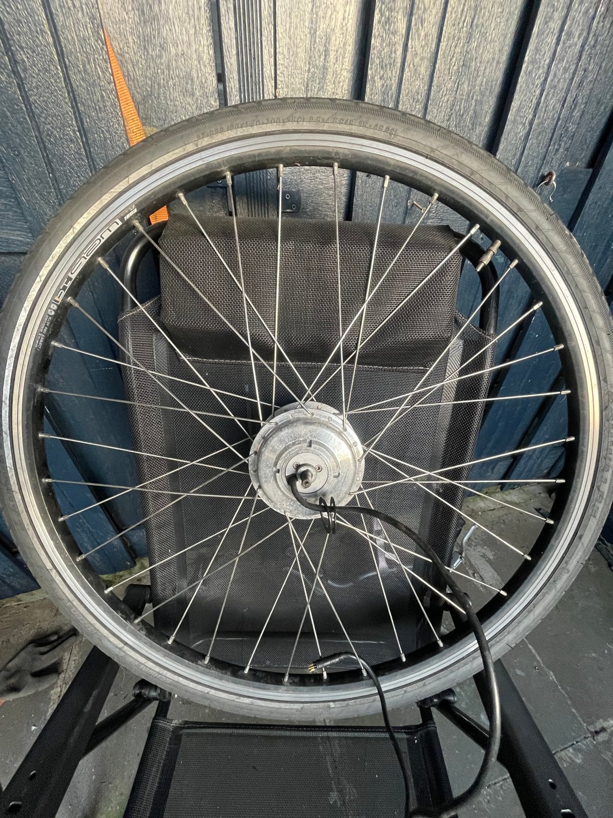 Batavus voorwiel motor voor elektrische fiets, Fietsen en Brommers, Fietsonderdelen, Ophalen of Verzenden, Gebruikt, Elektrische fiets