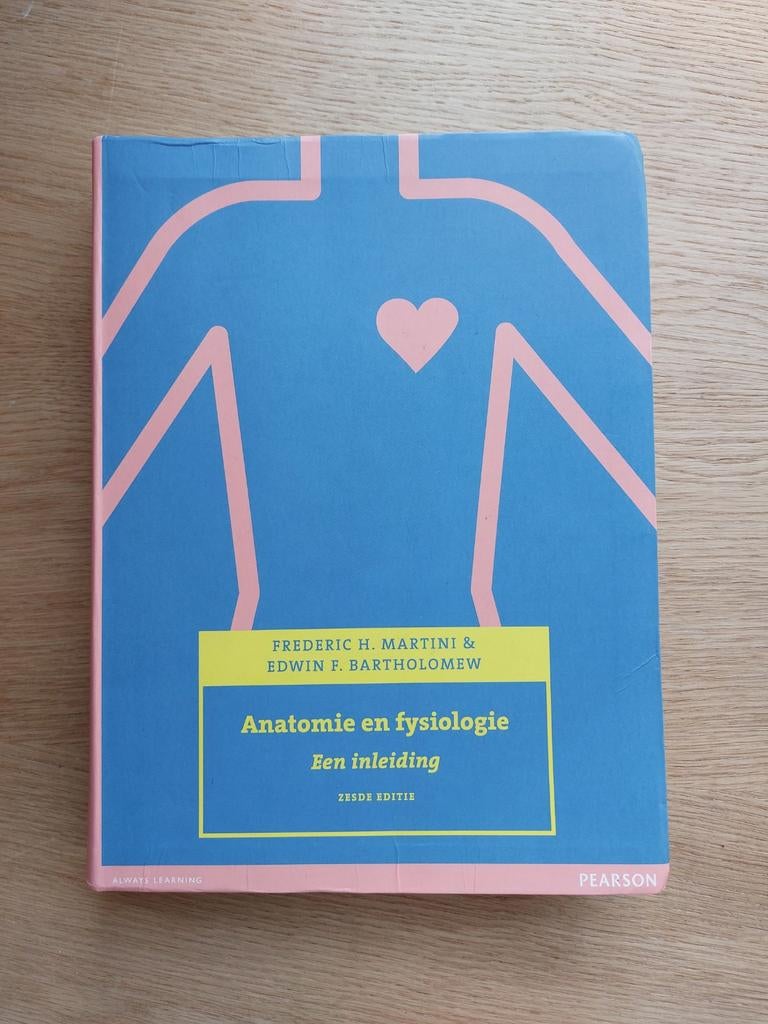 Anatomie en fysiologie - Martini & Bartholomew, Boeken, Studieboeken en Cursussen, Ophalen of Verzenden