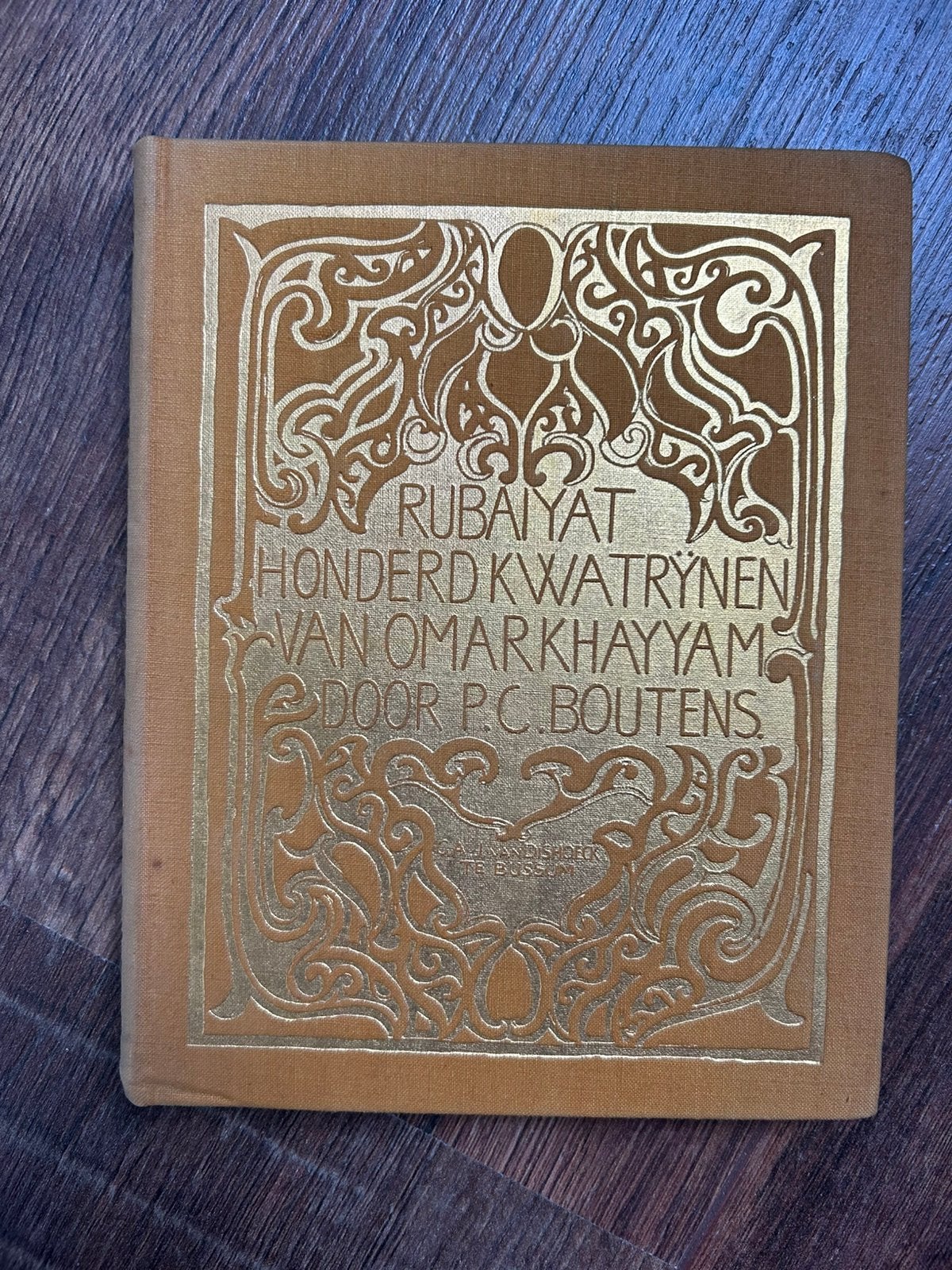 Prachtige antieke Rubaiyat Omar Khayyam P.C. Boutens (1913), Ophalen of Verzenden
