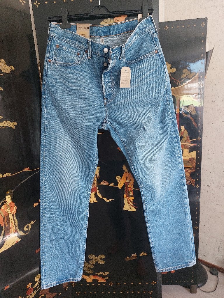 Levis 501 150th Anniversary 30/32 Nieuw met kaartjes, Blauw, LEVIS, Nieuw, Ophalen of Verzenden
