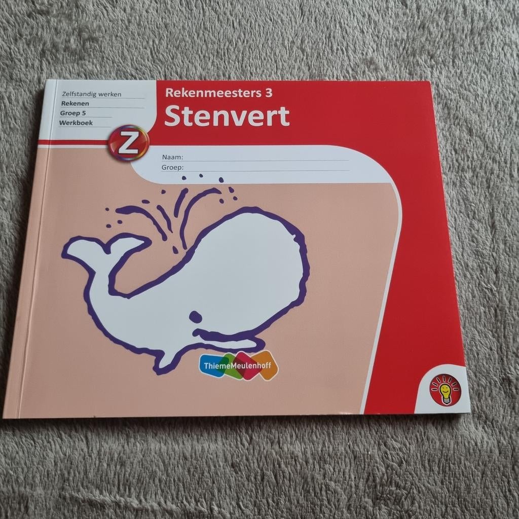 Rekenmeesters 3 Stenvert Werkboek Groep 5, Boeken, Ophalen of Verzenden, Nieuw