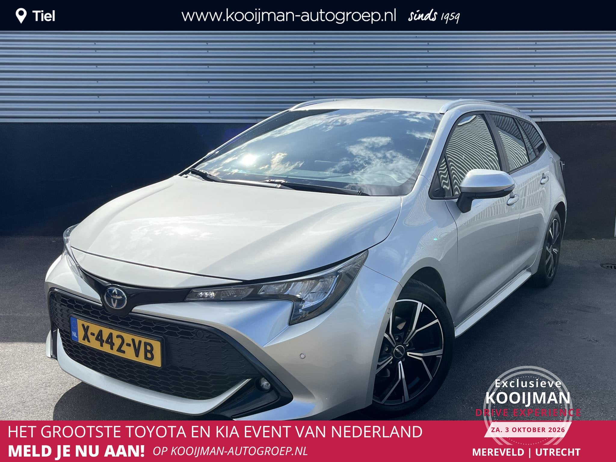 Toyota Corolla Touring Sports 1.8 Hybrid Dynamic Limited Nav, Auto's, 1345 kg, Gebruikt, 4 cilinders, Corolla