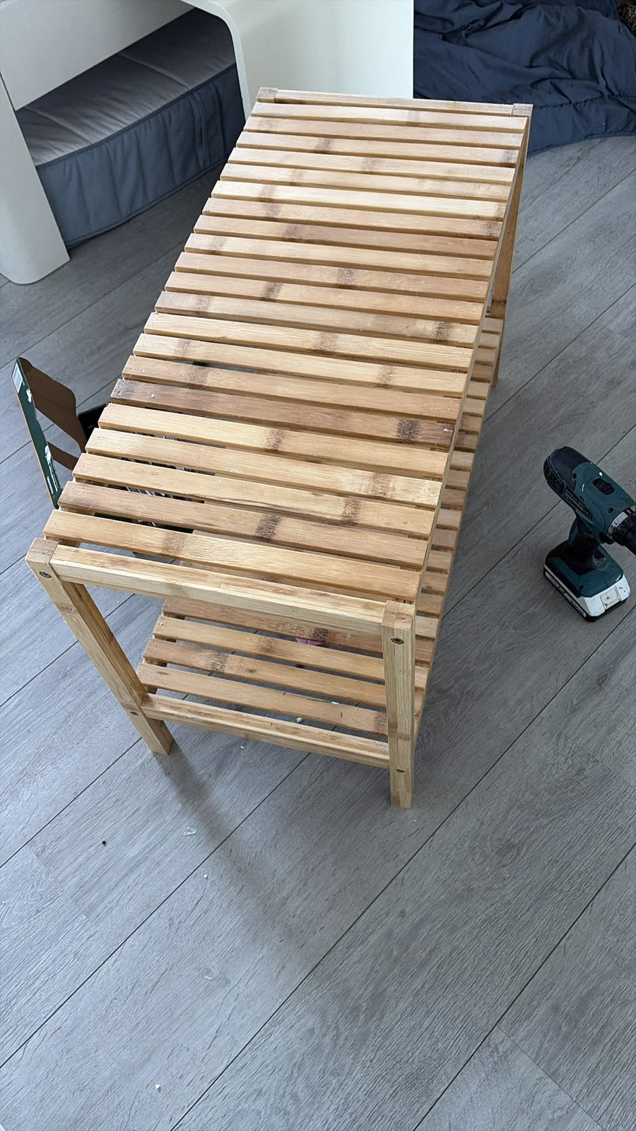 Leuk bankje voor sier of badkamer, Ophalen, Zo goed als nieuw