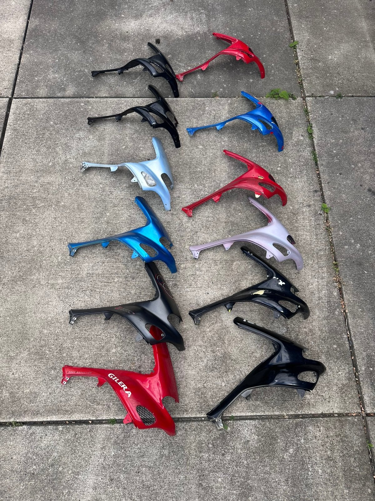 Gilera runner kappen rechts voor rechts-voor kap voorkap, Ophalen
