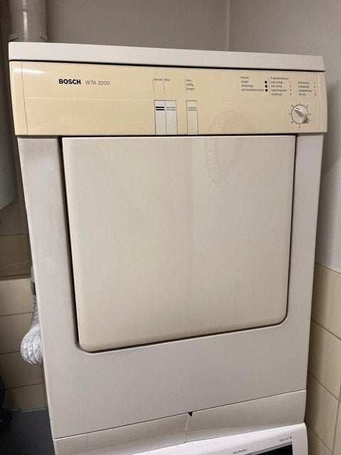 wasdroger luchtafvoer Bosch, Witgoed en Apparatuur, Ophalen, Gebruikt, Luchtafvoer, 4 tot 6 kg