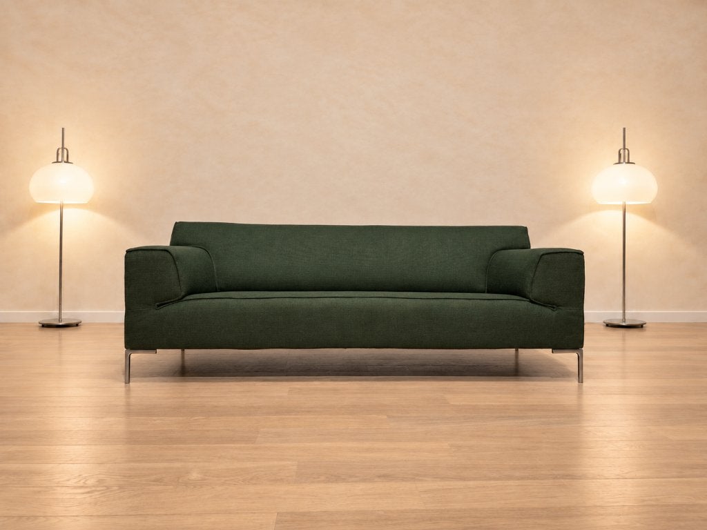 NIEUW GESTOFFEERD Design on Stock Bloq 2.5-Zits + GARANTIE, Design Bank Bankstel Zetel 3-Zits Design on Stock, 75 tot 100 cm, Www.designplaats.nl