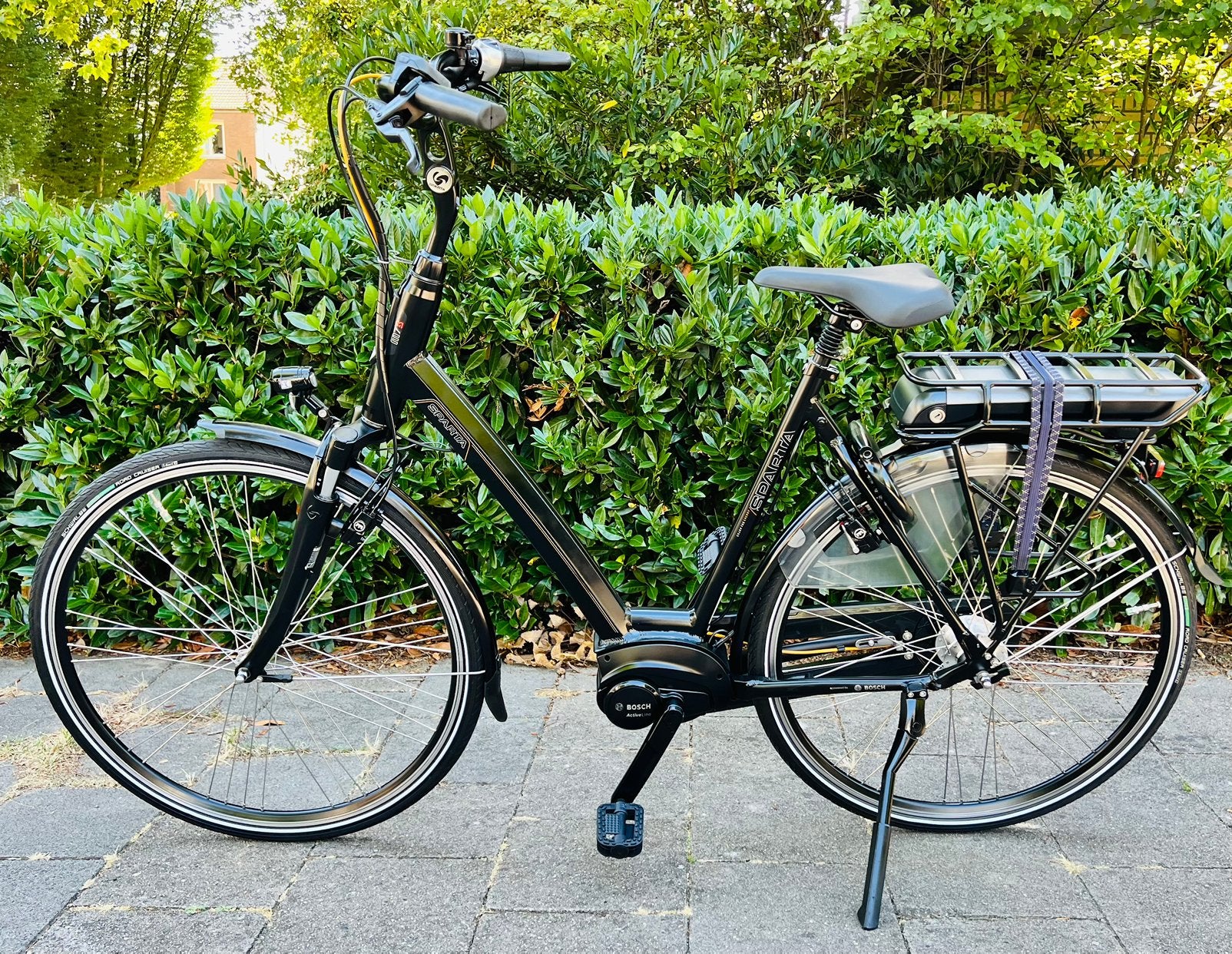 Elektrische fiets sparta totaal 3840 km bosch middenmotor, Ophalen, Sparta, Velgrem, Versnellingen