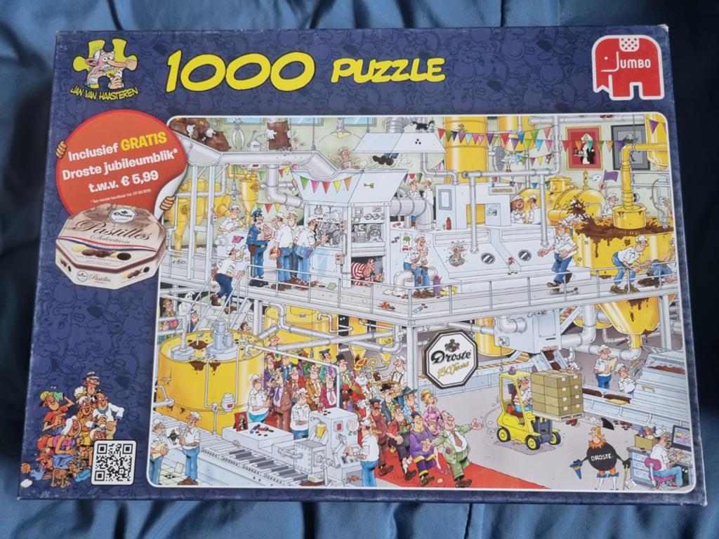 Jan van Haasteren, Hobby en Vrije tijd, Denksport en Puzzels, Ophalen, 500 t/m 1500 stukjes, Zo goed als nieuw