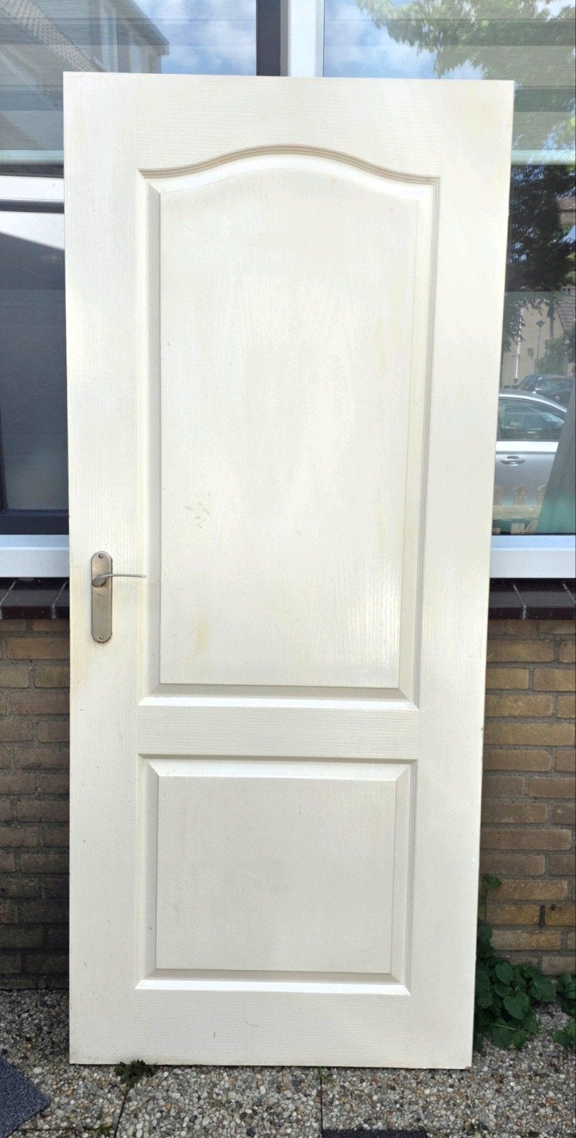 Binnendeur (opdek) rechtsdraaiend, Ophalen, Gebruikt, 80 tot 100 cm, Binnendeur