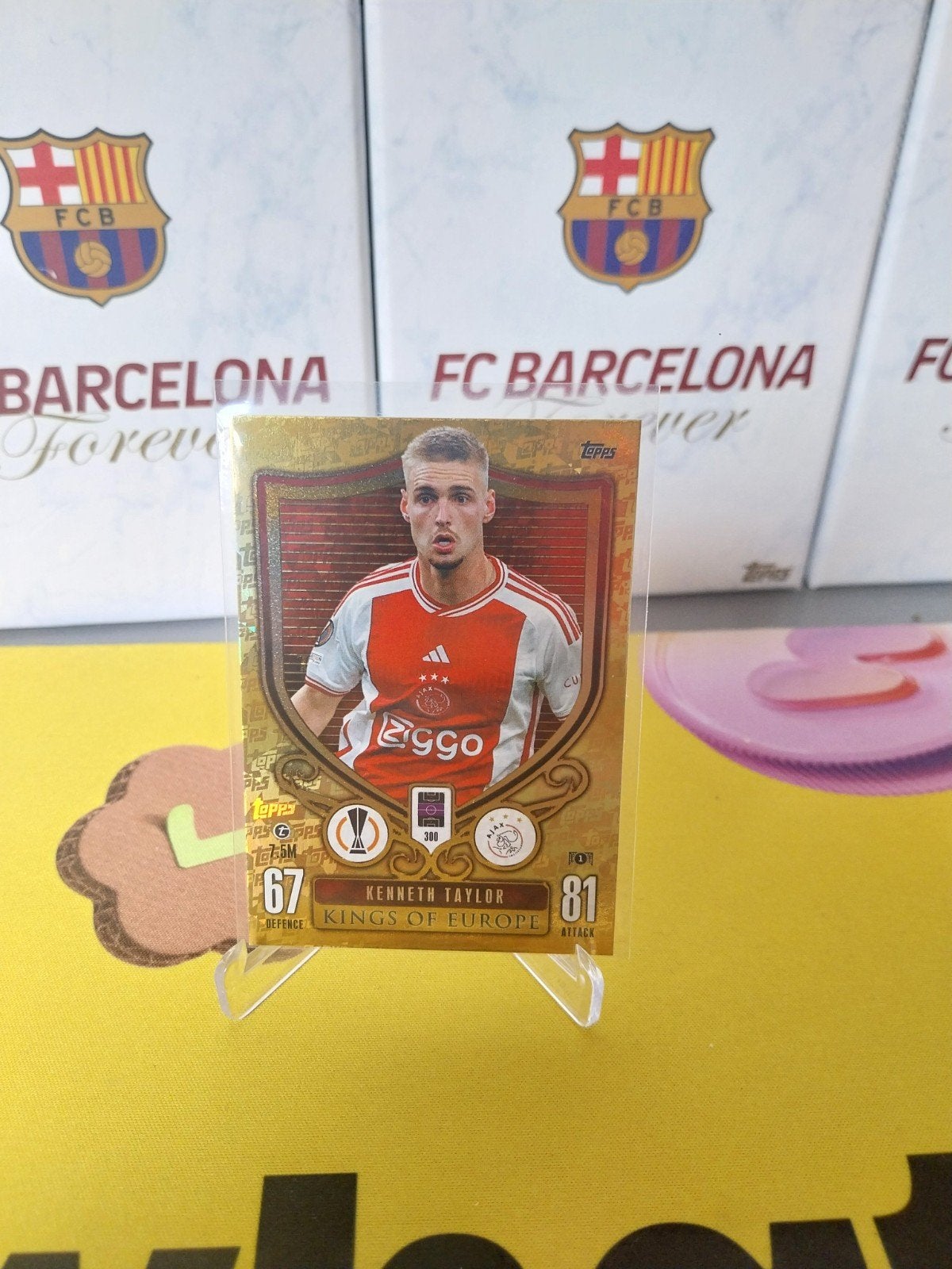 Kenneth Taylor Topps Match Attax Extra 2023-2024, Ophalen of Verzenden, Zo goed als nieuw, Plaatje