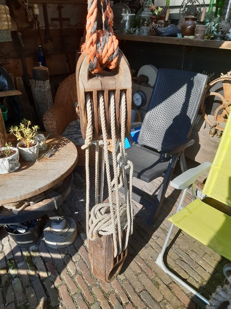 katrollen , takel , antiek, Ophalen