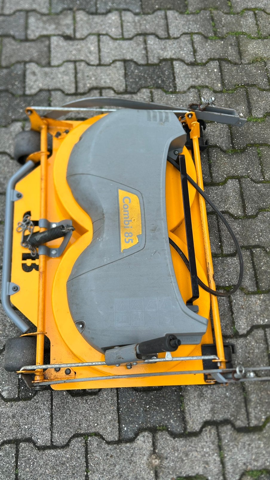 ️Stiga Maaidek type 85C / nieuw 3mm plaatstaal️, Tuin en Terras, Ophalen, Cirkelmaaier, Zo goed als nieuw, Benzine-grasmaaier