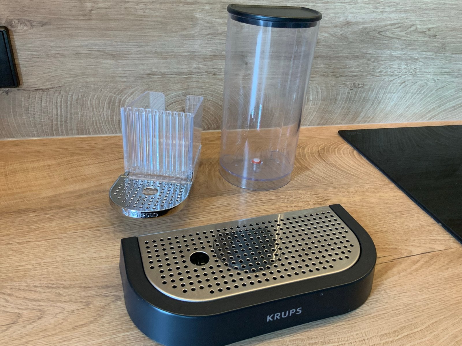 Nespresso onderdelen en capsulehouder, Ophalen of Verzenden, Gebruikt