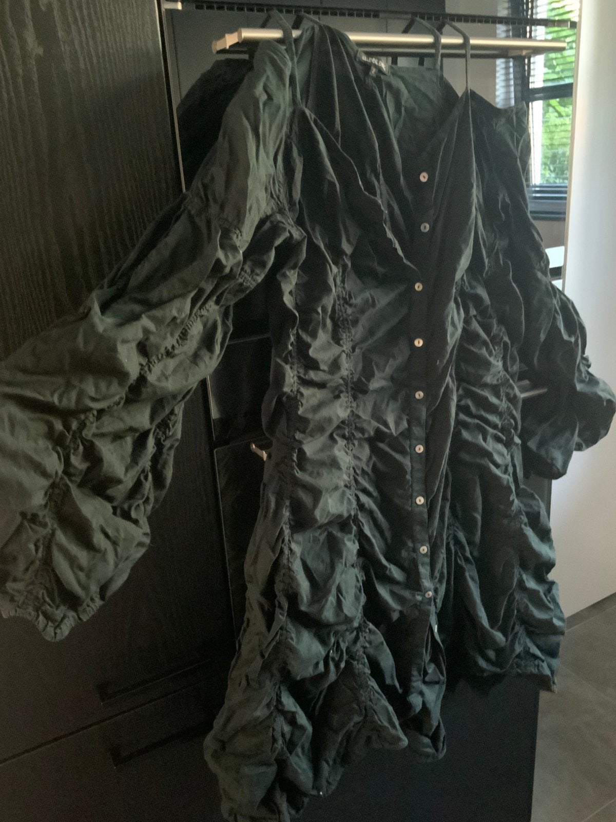 Super stoere jurk,, Kleding | Dames, Gelegenheidskleding, Overige typen, Zwart, Maat 46/48 (XL) of groter, Ophalen of Verzenden