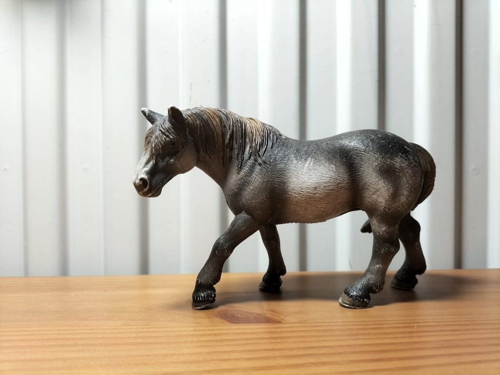 Schleich Percheron merrie, Ophalen of Verzenden, Zo goed als nieuw