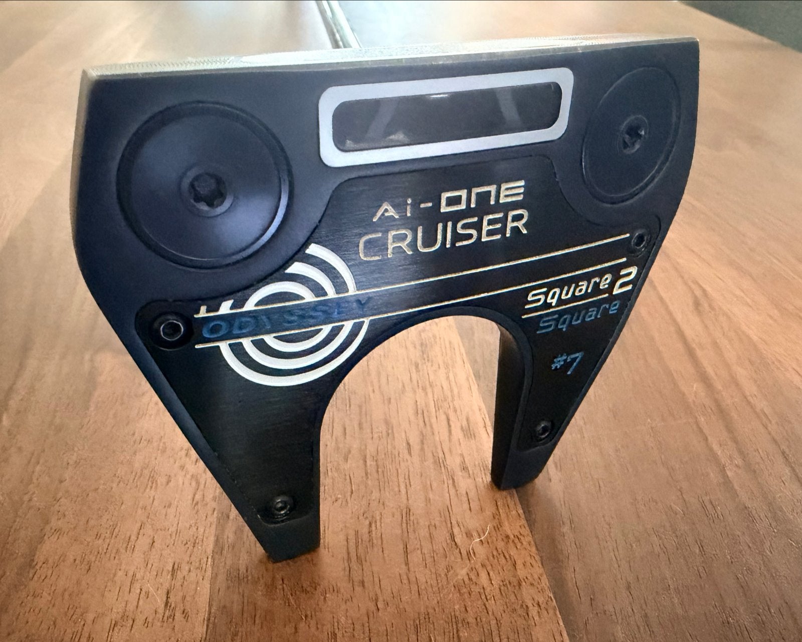 Odyssey Ai-ONE Cruiser Square 2 #7 Putter, Ophalen of Verzenden, Gebruikt, Club