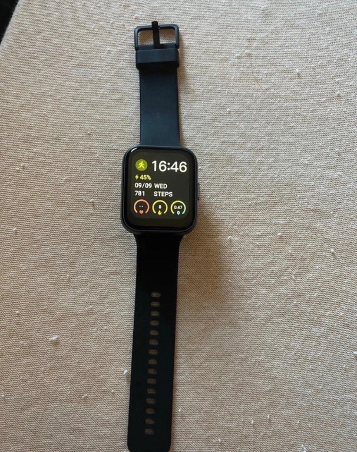 Fitbit Versa 2 Smartwatch Zwart - Zo goed als nieuw, Hartslag, Zwart, Ophalen of Verzenden, Zo goed als nieuw