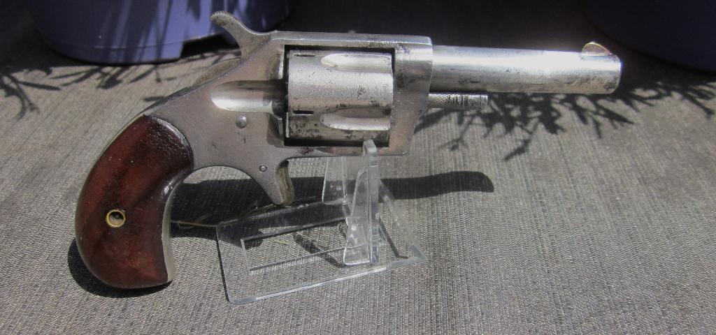 antieke revolver Hoods Firearms 32RF VRIJGESTELD, Antiek en Kunst, Ophalen of Verzenden